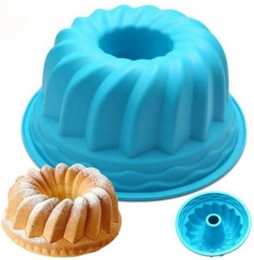 BABA Z KOMINEM FORMA ŚWIĄTECZNA FOREMKA do babki BABY BABKA Z TULEJĄ 24cm