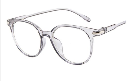 OKULARY kujonki KOREKCYJNE MINUSY kocie czarne -7.5
