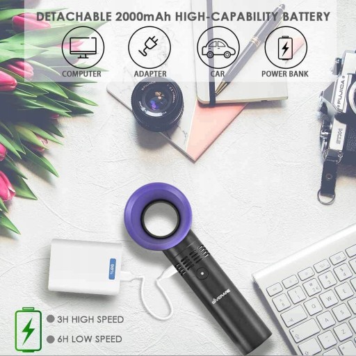 Ручной бесвыводной USB-вентилятор