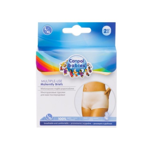 Послеродовой набор Canpol Babies для мамы, набор из 5 предметов, включая трусики L/XL