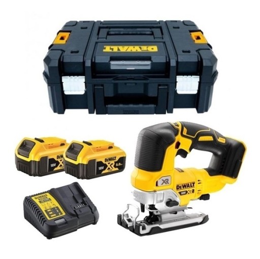 Wyrzynarka akumulatorowa2x5Ah 18V dewalt DCS334P2
