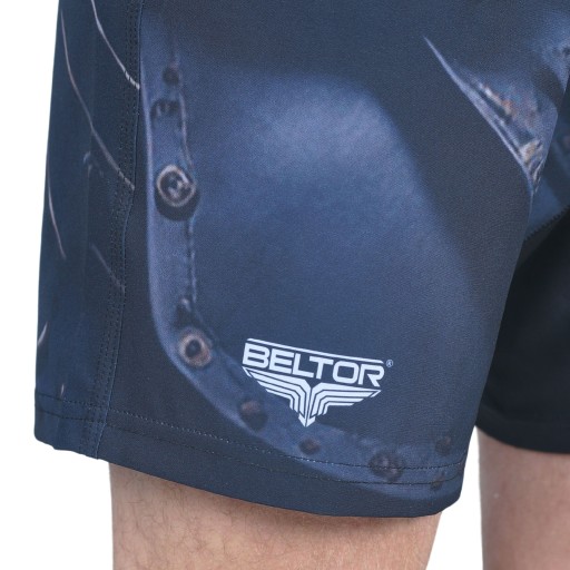 ШОРТЫ BELTOR СПОРТИВНЫЕ ТРЕНИРОВОЧНЫЕ GLADIATOR MMA KICKBOXING LIGHT, размер XL