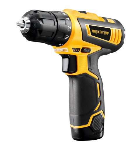 Adler AKU-28W Аккумуляторная дрель 12В 28Нм