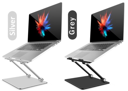 Подставка для ноутбука ProDesk с ручкой-подставкой SILVER