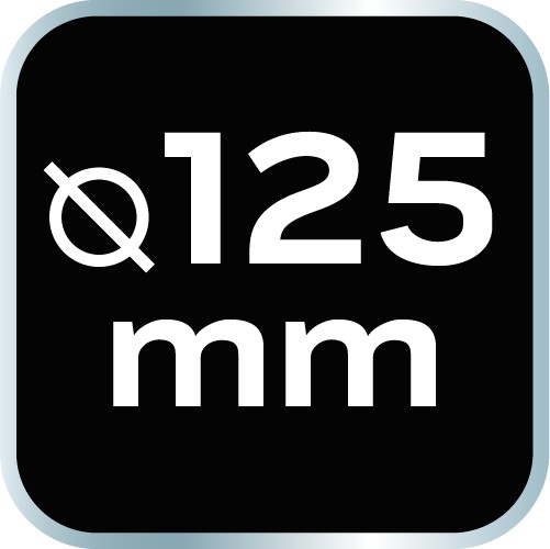 Filc polerski 125 x 10 mm, M14