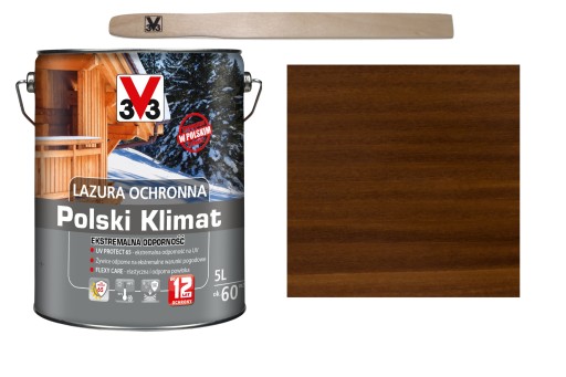 3V3 Efficient Glaze 12 лет экстремально защитная пропитка для тикового дерева 5л