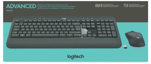 БЕСПРОВОДНАЯ КЛАВИАТУРА И МЫШЬ LOGITECH MK540
