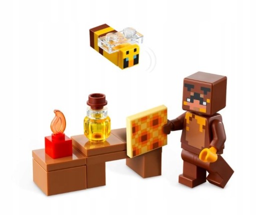 Klocki Lego Minecraft Pszczeli ul Maincraft Bee pszczoły