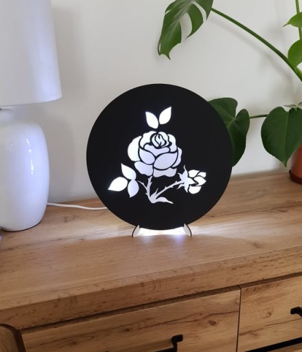 Светодиодный ночник ROSE цвета Koło на батарейках, в подарок
