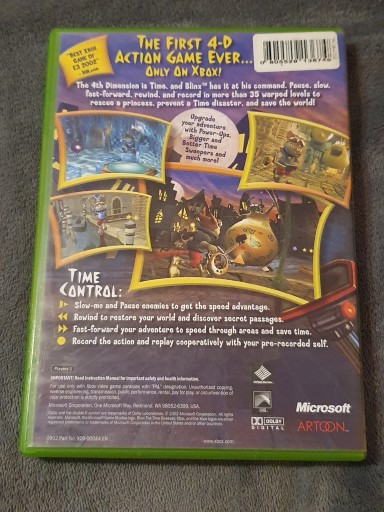 XBOX BLINX: ОЧИСТИТЕЛЬ ВРЕМЕНИ XBOX CLASSIC