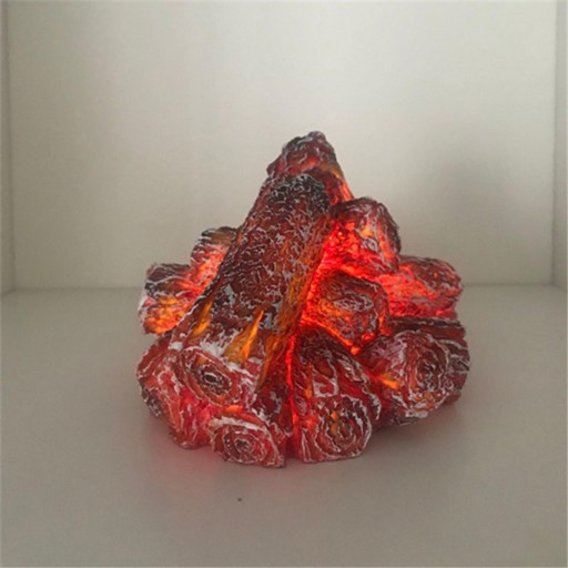 zr-Decorative table lamp LED flame effect for