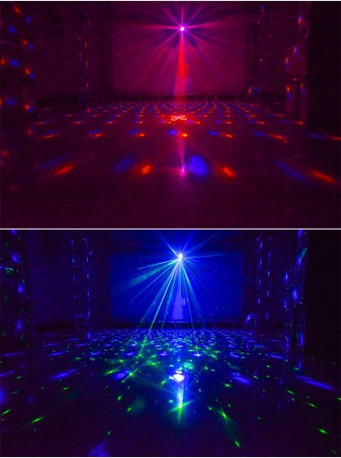 RGB LED ЛАЗЕРНЫЙ ДИСКОПРОЕКТОР