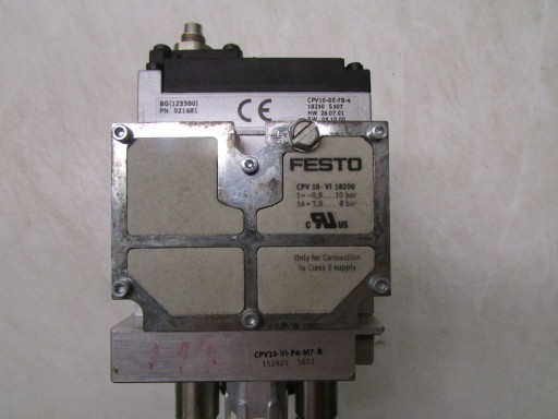 Клапанный остров FESTO CPV10-GE-FB-4 CPV10-VI
