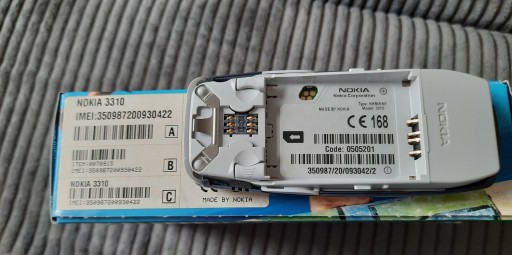 100% НОВЫЙ оригинальный мобильный телефон Nokia 3310, новый с завода, комплект PL