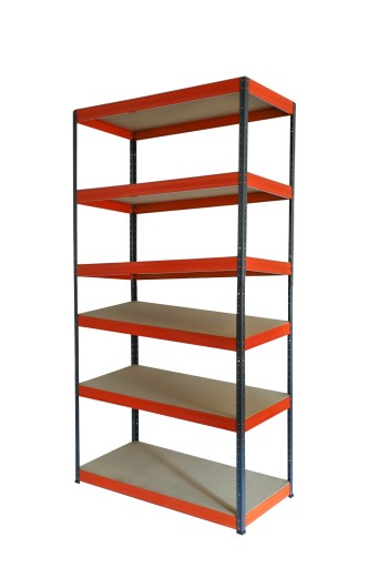 Regał metalowy magazynowy stojak HELIOS 196x120x30cm 6Px175kg MOCNY POLSKI