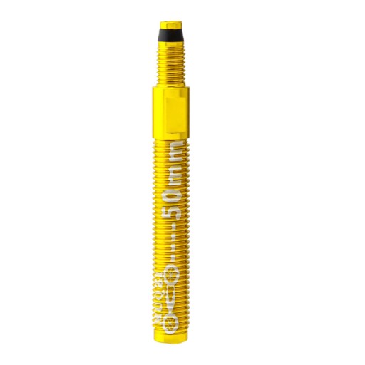 Valve, Designed for Tubeless Tires, Aluminum Stem Nut, Valve Core 50mm Gold