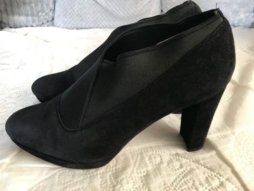 Туфли CLARKS ЖЕНСКИЕ - кожа, ЧЕРНЫЕ, размер EU 41