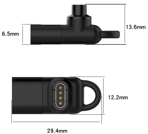 Адаптер USB-C/TYP-C/Garmin Fenix ​​6X/6X Pro