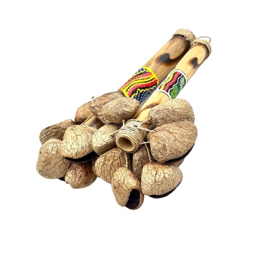 MARACAS RATTLE DATES BALI ETHNO INSTRUMENT Натуральные инструменты