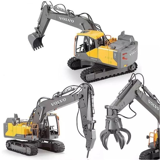 РУЧНОЙ ЭКСКАВАТОР 3в1 GRAPPER VOLVO XL