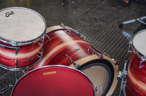 Polmuz Maple Model 1 — 22/12/16/14SD — Artist Red Jatoba Fade