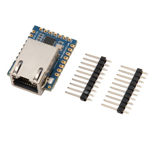 Port szeregowy ttl do modułu Ethernet obsługujący protokół tcp udp