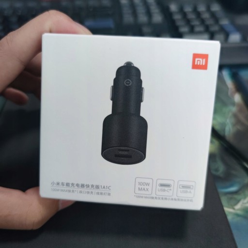 Автомобильное зарядное устройство Xiaomi USB Type C 5000 мА
