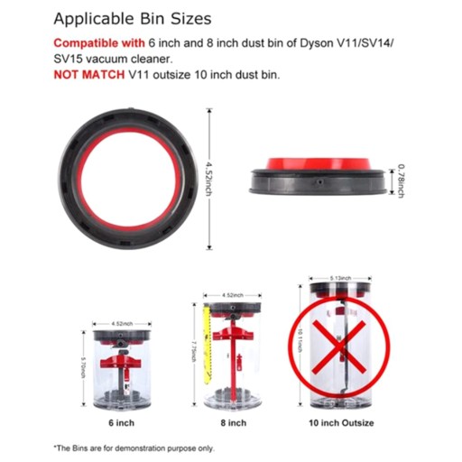 для ведра пылесоса Dyson V11 SV14 SV15