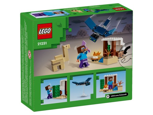 LEGO MINECRAFT 21251 Экспедиция Стива в пустыню