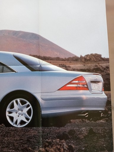 MERCEDES-BENZ CL PLAKAT 81,5x55 / LINCOLN NAVIGATOR 55x40,8