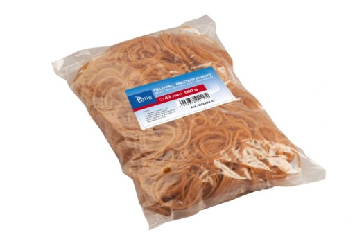 GUMKI RECEPTURKI średnica 38 mm 500 gram TETIS NIE PĘKAJĄ, ROZCIĄGLIWE