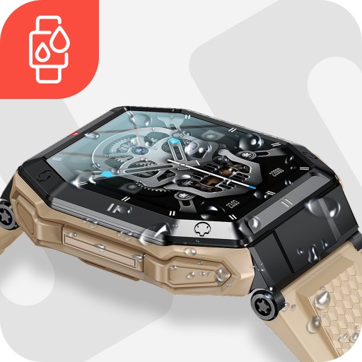 SMARTWATCH МУЖСКИЕ ВОЕННЫЕ ЧАСЫ ГОВОРЯЩЕЕ ДАВЛЕНИЕ МНОГОФУНКЦИОНАЛЬНОЕ МЕНЮ PL