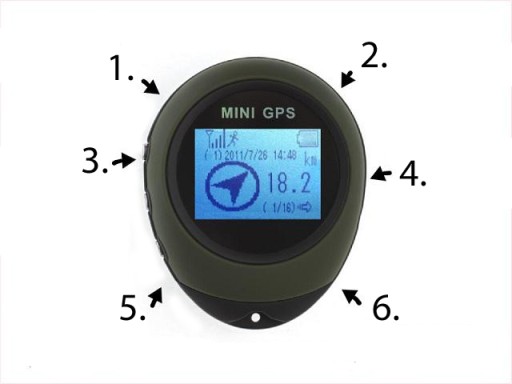 Персональный мини GPS-локатор PG-03 Турист