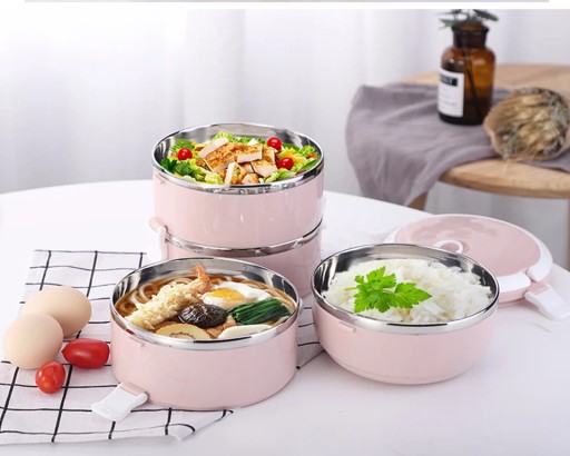 Food Bento Box Stainless Steel Multi-Layer Sealed Lunch Box For Women Kids