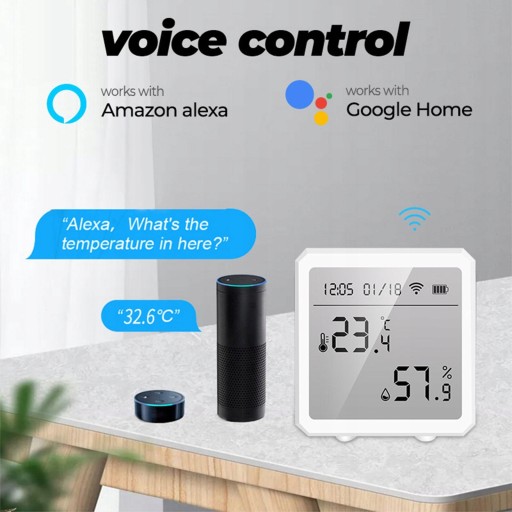 Wi-Fi-монитор, измеритель температуры и влажности