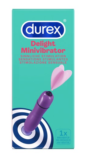 Мини-вибратор, незаметный клиторальный массажер, женский стимулятор Durex Delight