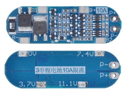 PCM BMS 3S 12,6 В 10 А Защита зарядного устройства 0035