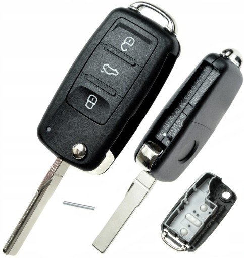 ДИСТАНЦИОННЫЙ КЛЮЧ КОРПУСА VW POLO JETTA UP TOURAN T5