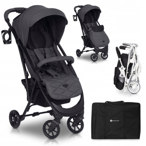 Коляска Euro Cart Volt Pro Black Edition IRON до 22 кг