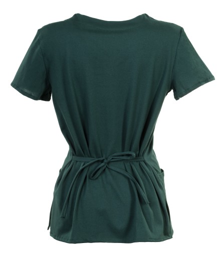Bluza Medyczna Zielona Butelka Elastyczna 46