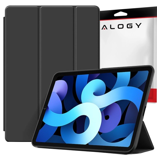 Чехол Smart Case для Apple iPad 10.2, 7, 8, 9 поколений, черный, с откидной крышкой