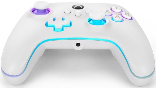 PowerA Pad przewodowy Advantage Lumectra biały do Microsoft Xbox Series XS