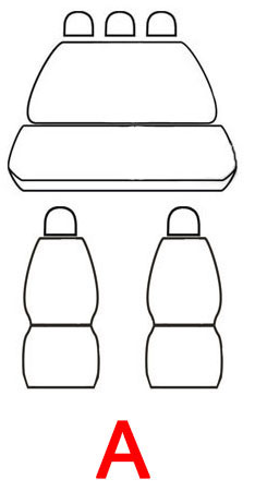 КРЫШКИ VW TRANSPORTER T4 5 SEAT, DOKA 1+1+3