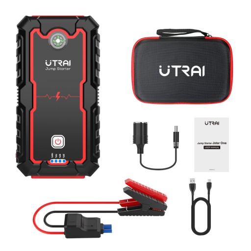 ЗАПУСК Jump Starter POWERBANK Booster 2000A UTRAI