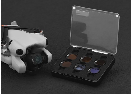 НАБОР ИЗ 6 ФИЛЬТРОВ ДЛЯ DJI MINI 4 PRO — ND-PL 8/16/32/64/128 + CPL