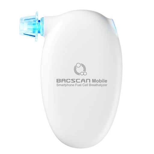 Алкотестер BACscan Mobile с сертификатом Bluetooth 4.0 +, калибровки