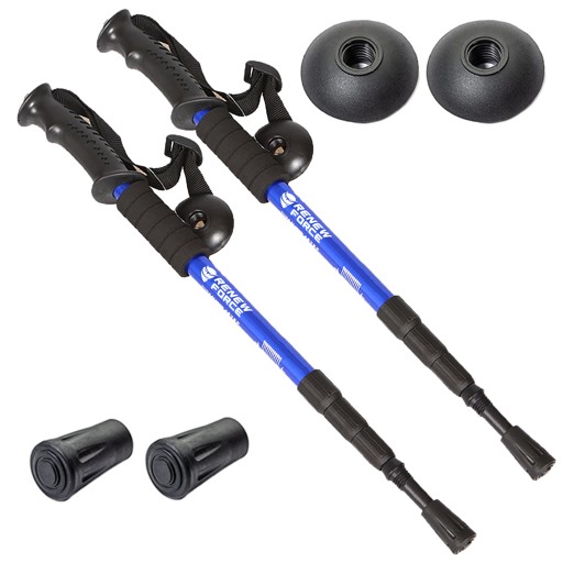 MEGA WYGODNE KIJKI DO CHODZENIA NORDIC WLAKING KIJE TREKKINGOWE 2 SZTUKI