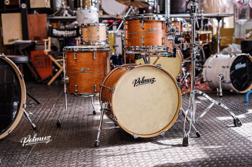 Polmuz Maple Model 1 - 18/12/14/4SD - Inlayed Satin Jatoba