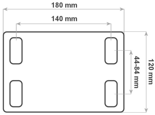 ТЕЛЕЖКА-РОЛИКИ ДЛЯ ОТКАТНЫХ ВОРОТ КОМПЛЕКТ 80X80