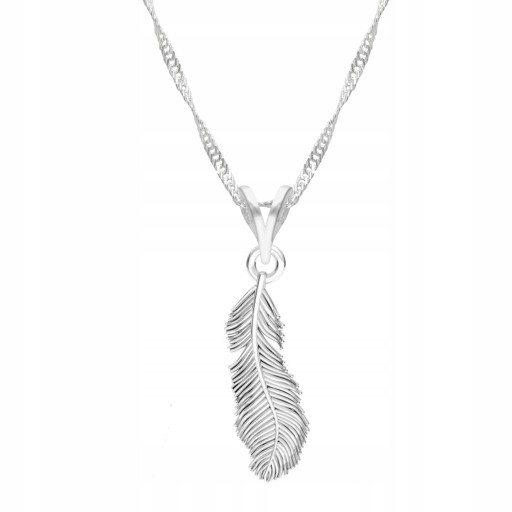 Ожерелье-цепочка из серебра 925 пробы Feather Feather